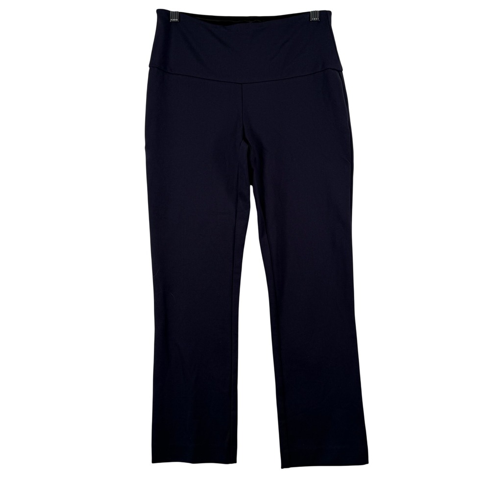 Rekucci 4P Pull On Classic Bootcut Pants Navy Blue Stretch RE1542 Work Travel